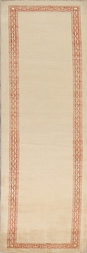 Bordered gabbeh contemporary - bordered,