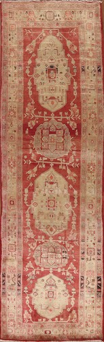 Red wool hand knotted ft - hand-knotted,