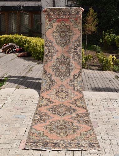 Turkish rug 3x13 oushak - ft,