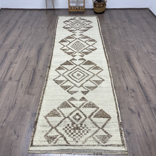 Beige vintage rug herki - beige,